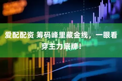 爱配配资 筹码峰里藏金线，一眼看穿主力底牌！